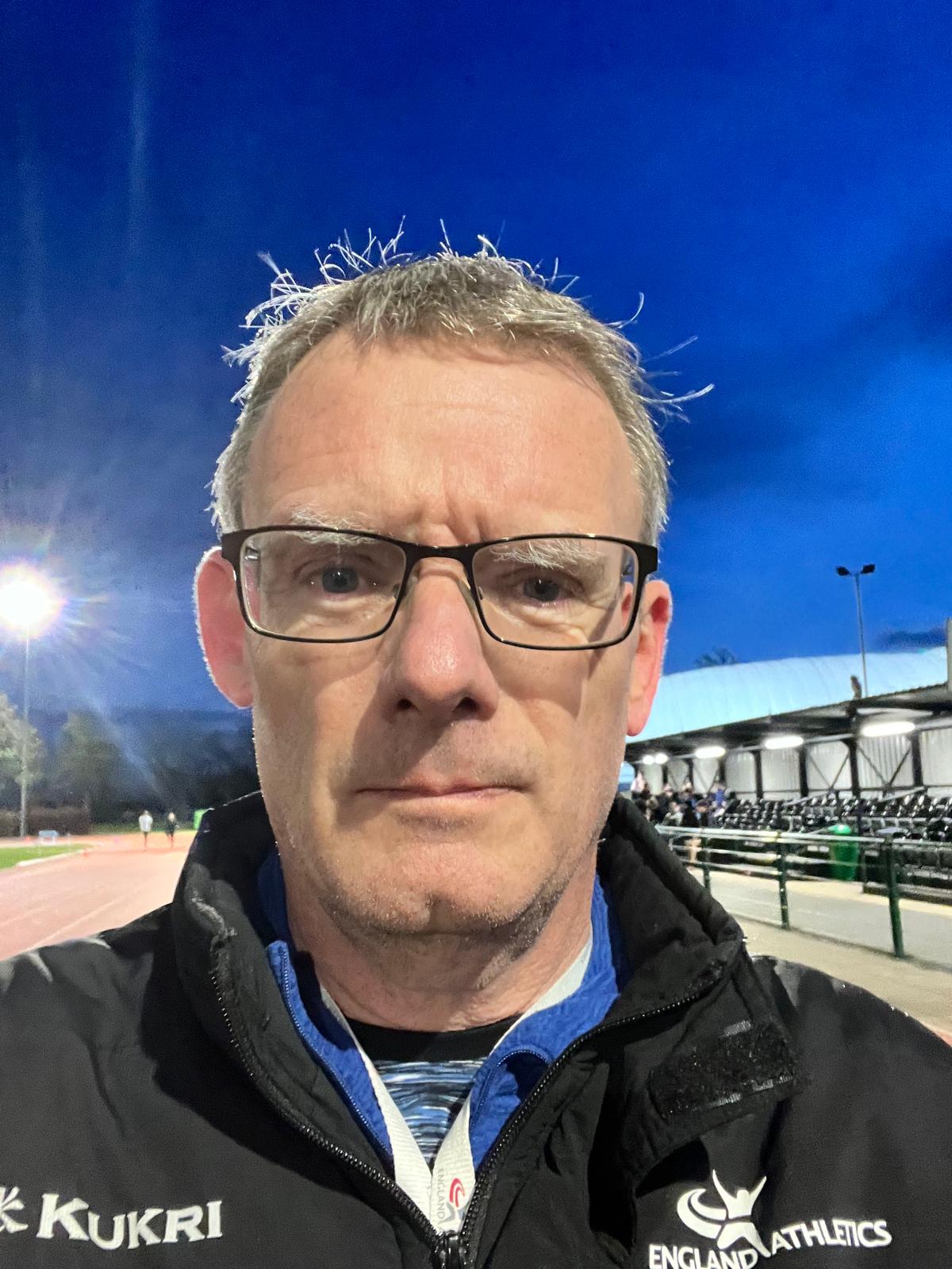 Les Grant, Sprints, Jumps & Hurdles performance coach at Vale of York Athletic Community
