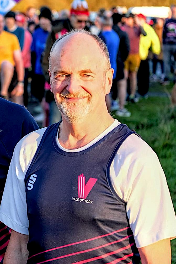 Steve Middup, Leader in Running Fitness at Vale of York Athletic Community