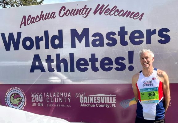 Ian Martin GB at World Indoor Masters Gainesville Florida