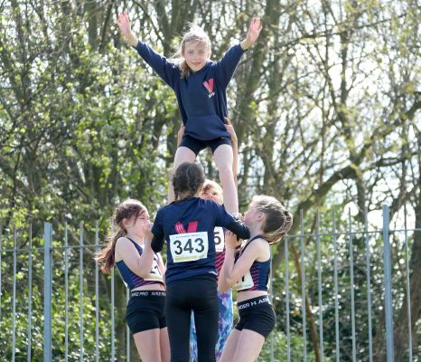 Vale of York Cheerleading Pyramid